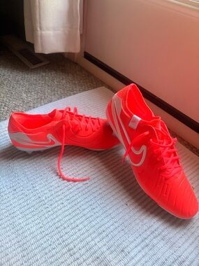 Nike Neon Tiempo Soccer Cleats - NEW